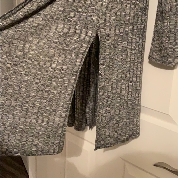 Long Gray Sweater - Picture 2 of 5